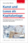 Buchcover Kunst und Luxus als Kapitalanlage