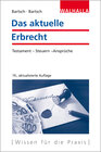 Buchcover Das aktuelle Erbrecht