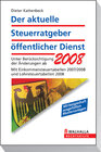 Buchcover Der aktuelle Steuerratgeber öffentlicher Dienst 2008
