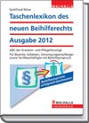 Buchcover Taschenlexikon des neuen Beihilferechts Ausgabe 2012