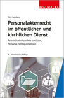 Buchcover Personalaktenrecht im öffentlichen und kirchlichen Dienst