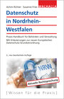 Buchcover Datenschutz in Nordrhein-Westfalen