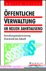 Buchcover Öffentliche Verwaltung im neuen Jahrtausend