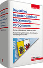 Buchcover Deutsches Beamten-Jahrbuch Mecklenburg-Vorpommern Taschenausgabe 2010