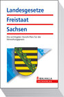 Buchcover Landesgesetze Freistaat Sachsen Taschenausgabe