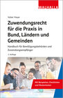 Buchcover Zuwendungsrecht für die Praxis in Bund, Ländern und Gemeinden