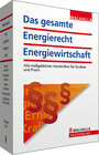 Buchcover Das gesamte Energierecht - Energiewirtschaft
