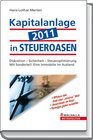 Buchcover Kapitalanlage 2011 in STEUEROASEN