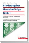 Buchcover Praxisratgeber Gemeinnützige GmbH