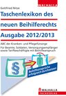 Buchcover Taschenlexikon des neuen Beihilferechts 2012/2013