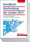 Buchcover Handbuch Strafvollzug der Länder Ausgabe 2011