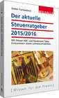Buchcover Der aktuelle Steuerratgeber 2015/2016