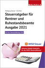 Buchcover Steuerratgeber für Rentner und Ruhestandsbeamte - Ausgabe 2021