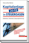 Buchcover Kapitalanlage 2010 in STEUEROASEN