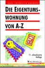 Buchcover Die Eigentumswohnung von A - Z