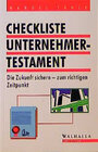 Buchcover Checkliste Unternehmer-Testament