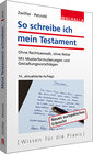 Buchcover So schreibe ich mein Testament