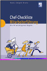 Buchcover Chef-Checkliste Mitarbeiterführung