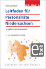 Buchcover Leitfaden für Personalräte Niedersachsen