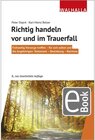 Buchcover Richtig handeln vor und im Trauerfall