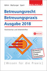 Buchcover Betreuungsrecht-Betreuungspraxis Ausgabe 2018