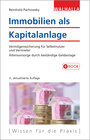 Buchcover Immobilien als Kapitalanlage