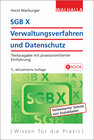 Buchcover SGB X - Verwaltungsverfahren und Datenschutz