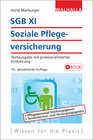 Buchcover SGB XI - Soziale Pflegeversicherung