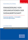 Buchcover Finanzierung von Organisationen der Sozialwirtschaft