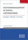 Buchcover Kostenmanagement in Sozialunternehmen