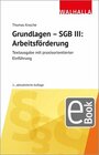 Buchcover Grundlagen - SGB III: Arbeitsförderung