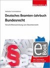 Buchcover Deutsches Beamten-Jahrbuch Bundesrecht Jahresband 2024