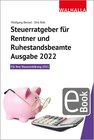 Buchcover Steuerratgeber für Rentner und Ruhestandsbeamte - Ausgabe 2022
