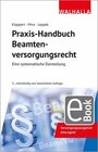 Buchcover Praxis-Handbuch Beamtenversorgungsrecht