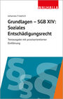 Buchcover Grundlagen SGB XIV - Soziales Entschädigungsrecht
