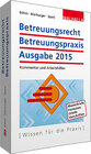 Buchcover Betreuungsrecht-Betreuungspraxis Ausgabe 2015