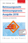 Buchcover Betreuungsrecht-Betreuungspraxis Ausgabe 2018