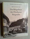 Buchcover Das Bürgerhaus in den Oberharzer Bergstädten