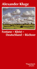 Buchcover Fontane-Kleist-Deutschland-Büchner