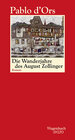 Buchcover Die Wanderjahre des August Zollinger