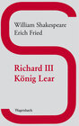 Buchcover Richard III / König Lear