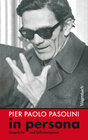 Buchcover Pier Paolo Pasolini in persona