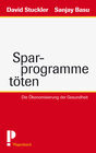 Buchcover Sparprogramme töten