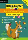 Buchcover Ursula Lauster: Neue Konzentrationsspiele für die 3. und 4. Klasse