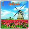 Buchcover Holland – Niederlande 2024 – 16-Monatskalender