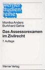 Buchcover Das Assessorexamen im Zivilrecht