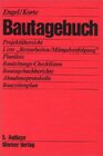 Buchcover Bautagebuch