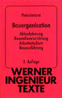 Buchcover Bauorganisation