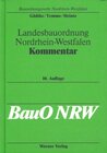 Buchcover Landesbauordnung Nordrhein-Westfalen