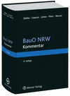 Buchcover BauO NRW Kommentar